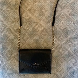 Kate Spade Black Envelope Cross Body Purse